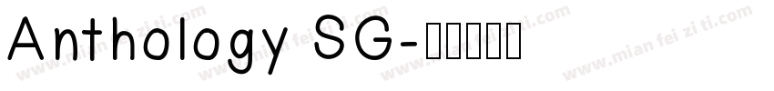 Anthology SG字体转换